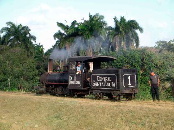 Locomotora Santa Lucía